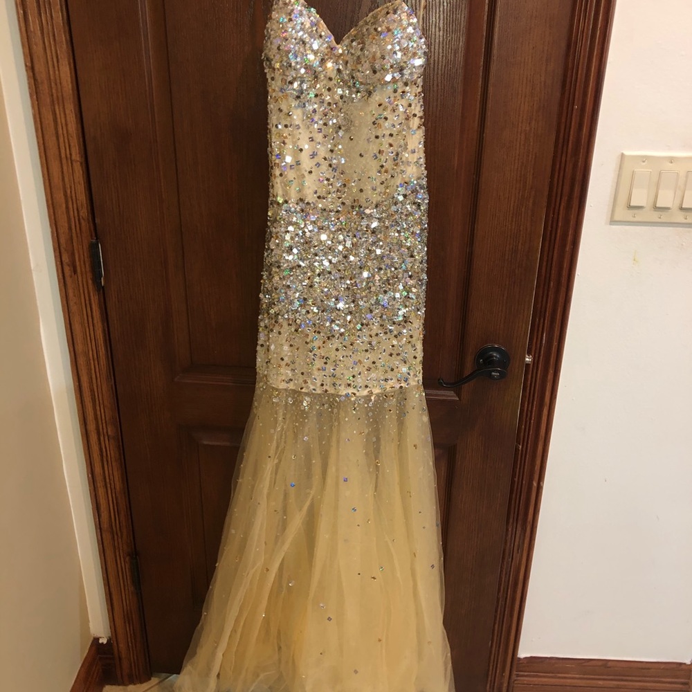 Gold Dress